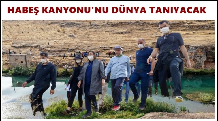 Habeş Kanyonu’nda doğa yürüyüşü...