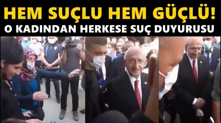 Hakaret eden o kadından herkese suç duyurusu!