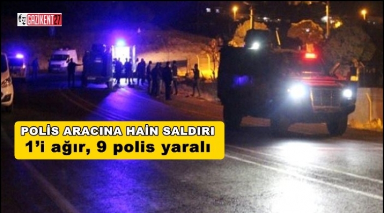 Hakkari’de hain saldırı! 1’i ağır, 9 polis yaralı