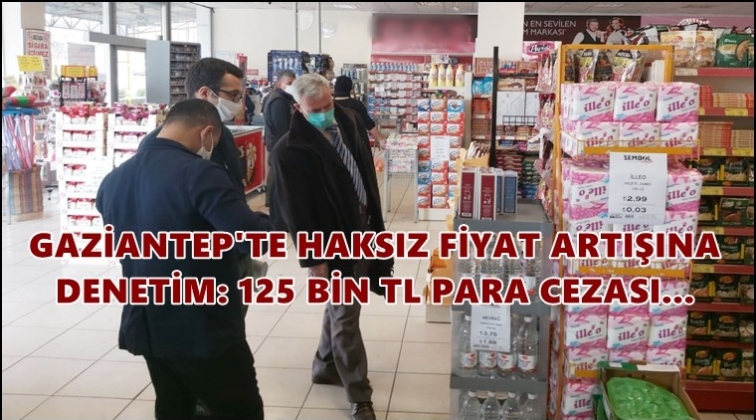 Haksız fiyat artışlarına denetim