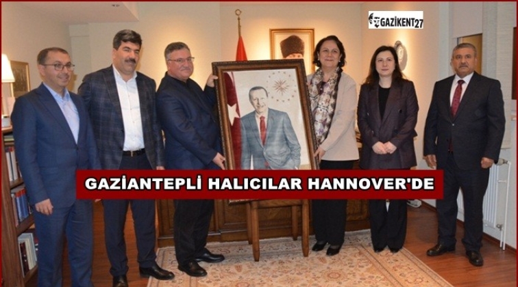 Halıcılar Hannofer Başkonsolosunu ziyaret etti