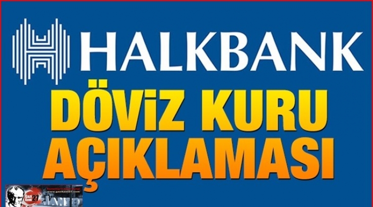 Halkbank: Yapılan işlemler ge&ccedil;erli değil