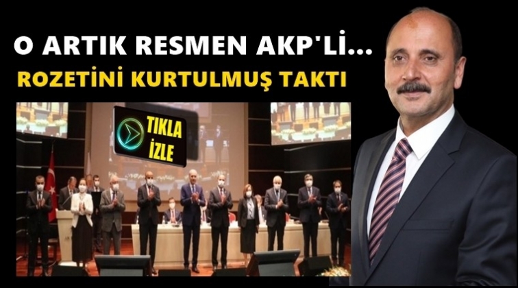 Hasan Doğru artık resmen AKP'li...