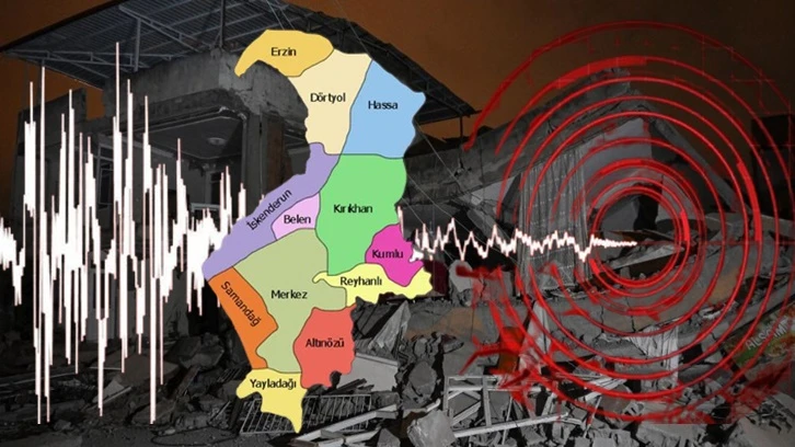 Hatay'da 5 büyüklüğünde bir deprem daha...