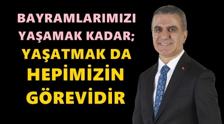 Hayrullah Kubba'dan bayram mesajı