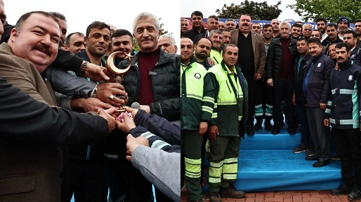 Hizmet İş'ten, Başkan Tahmazoğlu’na teşekkür