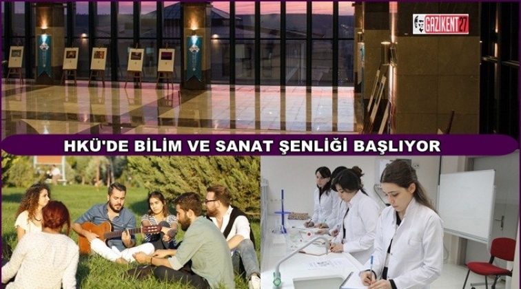 HKÜ Bilim ve Sanat Şenliği Başlıyor