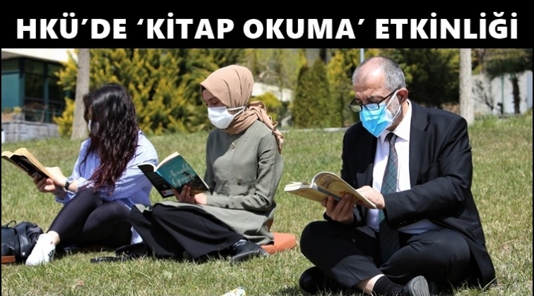 HKÜ’de ‘Kitap Okuma’ etkinliği