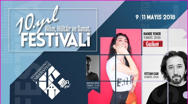 HKÜFEST 10. Yıl Bilim, Kültür ve Sanat Festivali başlıyor