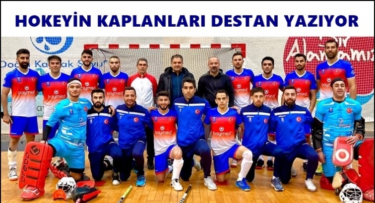 Hokey’in kaplanları destan yazıyor...