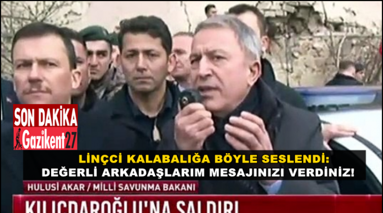 Hulisi Akar&rsquo;dan tepki &ccedil;eken konuşma