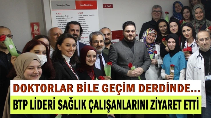 Hüseyin Baş: Sağlık çalışanları da geçim derdinde…