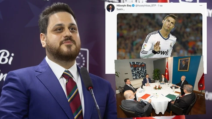 Hüseyin Baş'tan altılı masaya Ronaldo'lu tepki