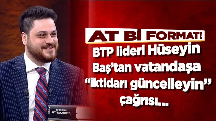 Hüseyin Baş’tan vatandaşa “iktidarı güncelleyin” çağrısı…