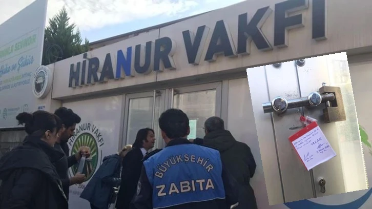 İBB, Hiranur Vakfının kaçak yapısını mühürledi!