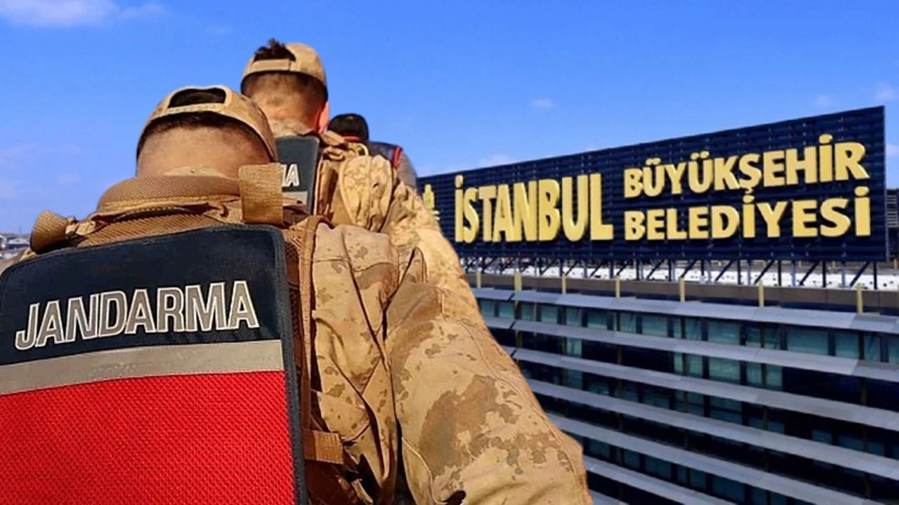 İBB'ye bu kez jandarma operasyonu: 14 kişiye gözaltı kararı
