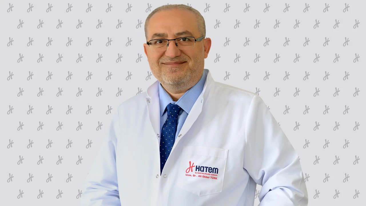 İ&ccedil; Hastalıkları Uzmanı Uzmanı Dr. Ali Ekber T&uuml;rk Hatem&rsquo;de
