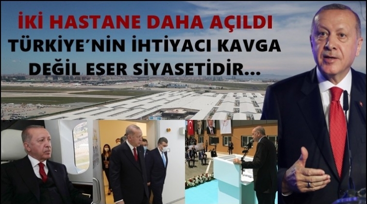 İki hastane daha hizmete girdi...