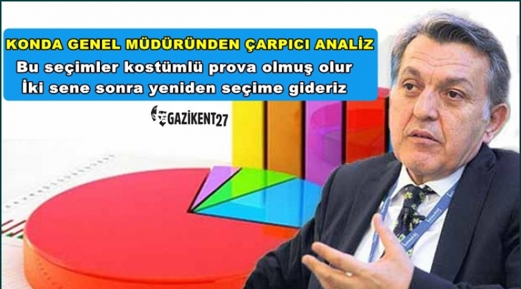 İki sene sonra yeniden se&ccedil;ime gideriz...