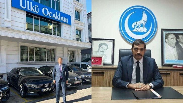 İkinci araba da Ülkü Ocakları’nın önünde çıktı!