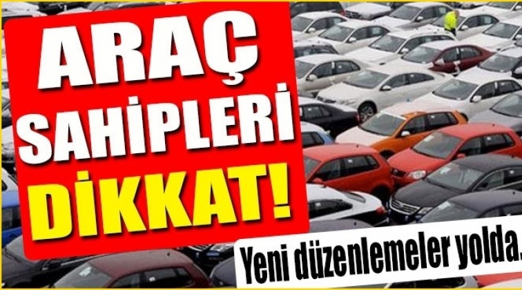 İkinci el araç satışına yeni düzenleme!