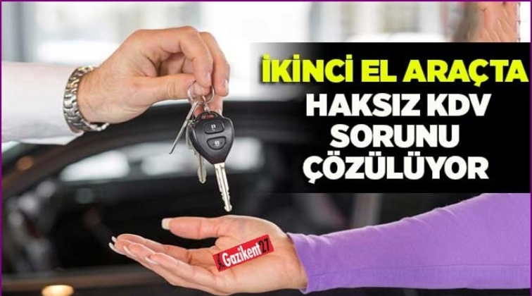 İkinci el araçta haksız KDV’ye son