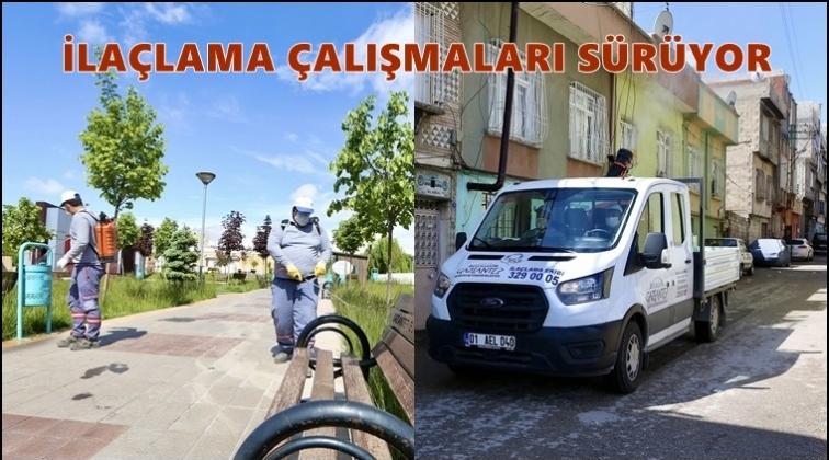 İlaçlama çalışmaları hız kazandı