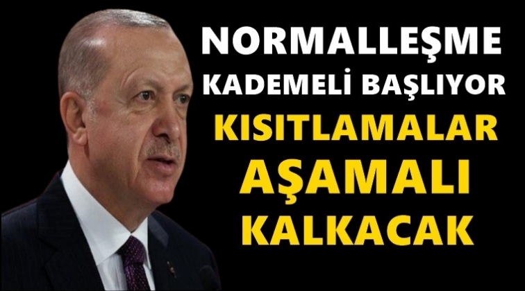 İllere göre kademeli normalleşme başlıyor...