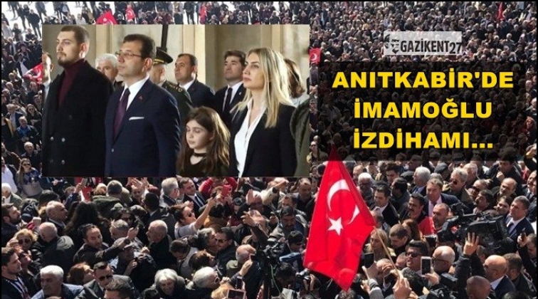 İmamoğlu, ailesiyle Ata'nın huzurunda...