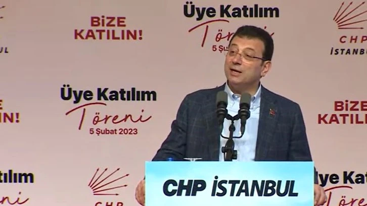 İmamoğlu: Aslında basit, bir kişi gidecek 86 milyon insan gelecek. 