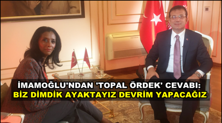 İmamoğlu, BBC'ye konuk oldu