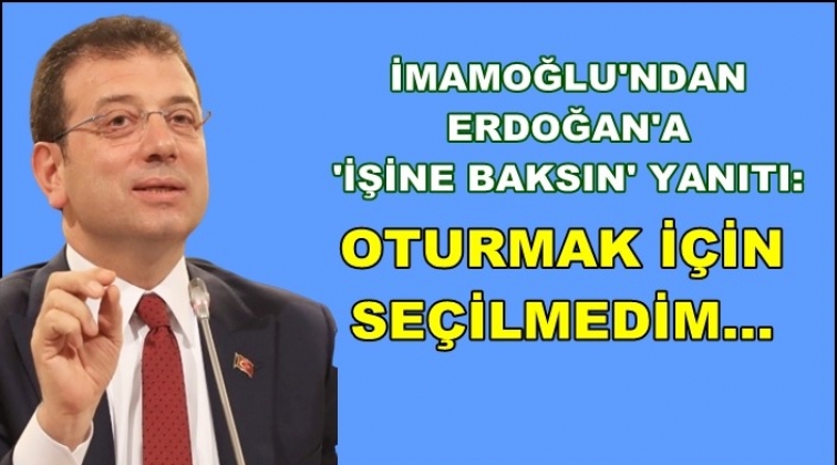 İmamoğlu: Bence en iyisini 16 milyon bilir