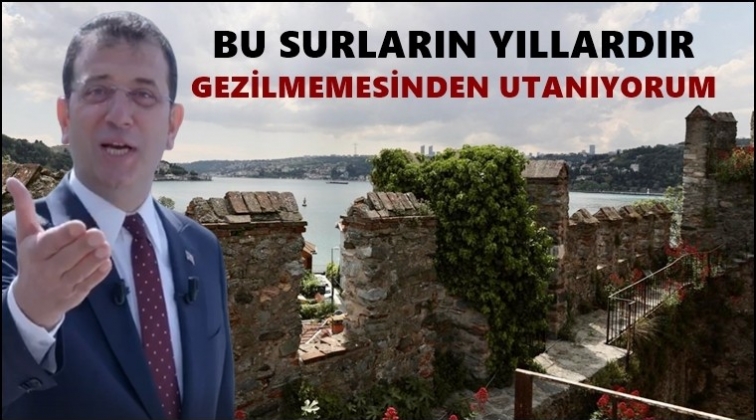 İmamoğlu: Bu surlar fethin de simgesi