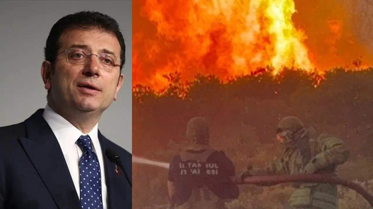 İmamoğlu’dan yangın mesajı: ‘İtfaiyemiz de işbirliği ve dayanışmayla birçok noktada’