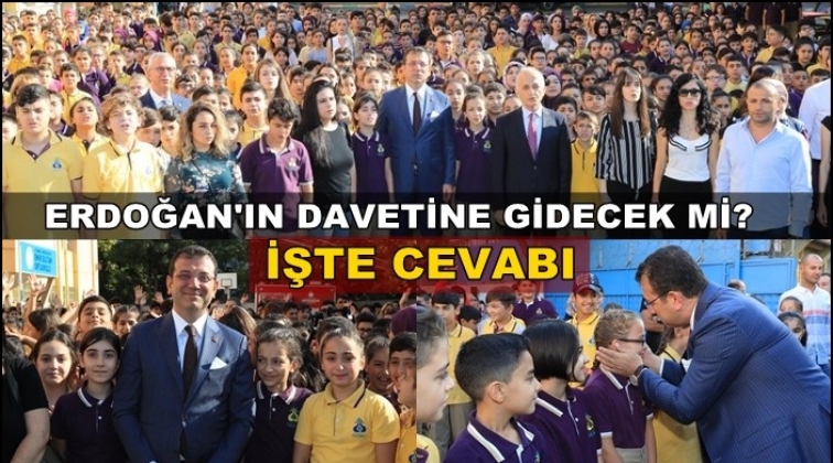 İmamoğlu Erdoğan'ın davetine gidecek mi?