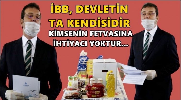 İmamoğlu: İBB devletin ta kendisidir