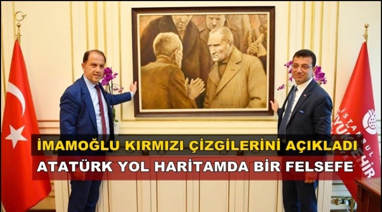 İmamoğlu, kırmızı &ccedil;izgilerini a&ccedil;ıkladı
