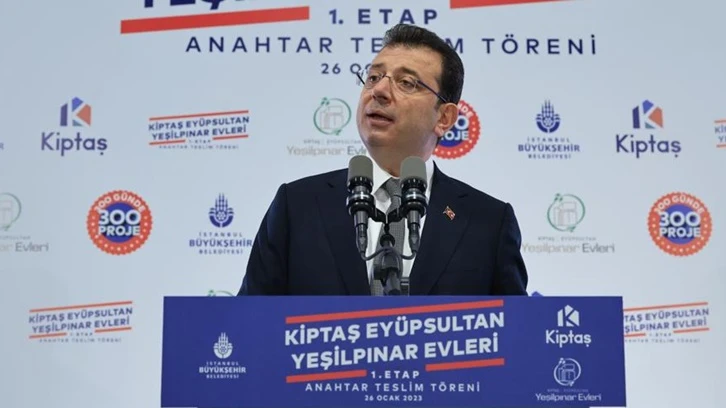 İmamoğlu: Milletimizle birlikte, dağ gibi karşılarında duracağız