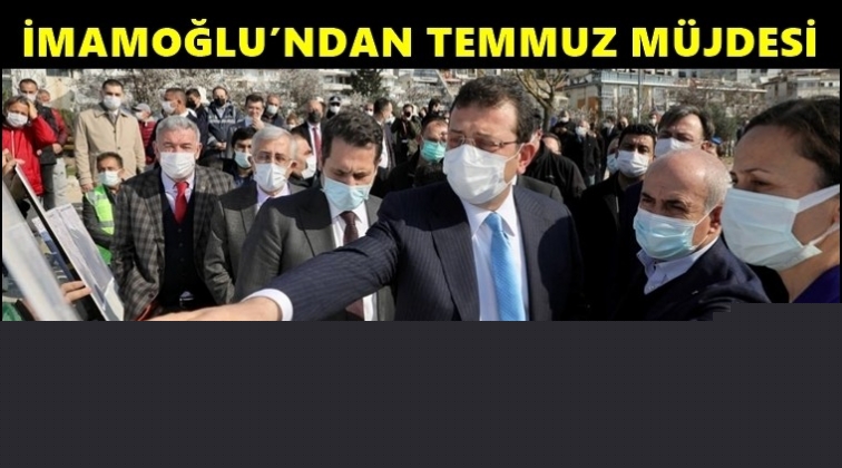 İmamoğlu müjdeyi verdi...