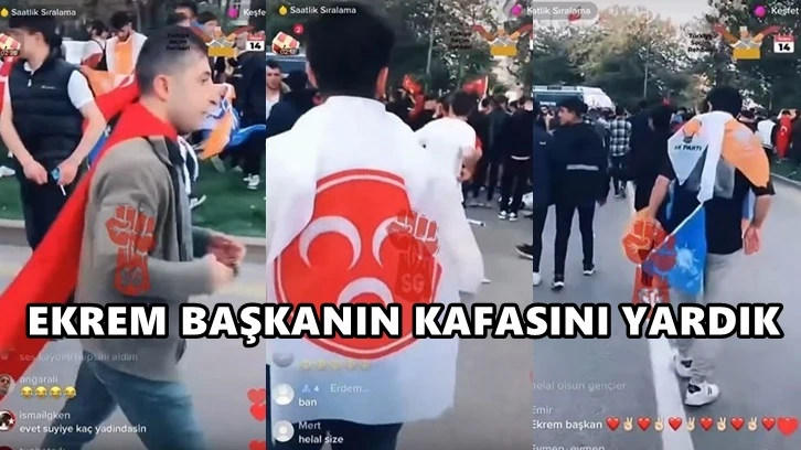 İmamoğlu'na saldıranlar TikTok'ta canlı yayın yapmış!