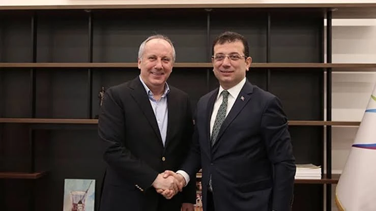 İmamoğlu'ndan Muharrem İnce'ye mektup: 'Aramıza hoş geldin'