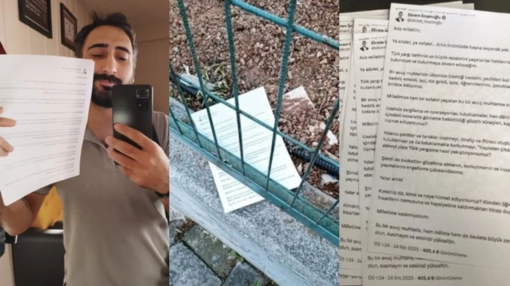 İmamoğlu'nun paylaşımlarını dağıtan avukata 'Cumhurbaşkanına hakaret'ten tutuklama