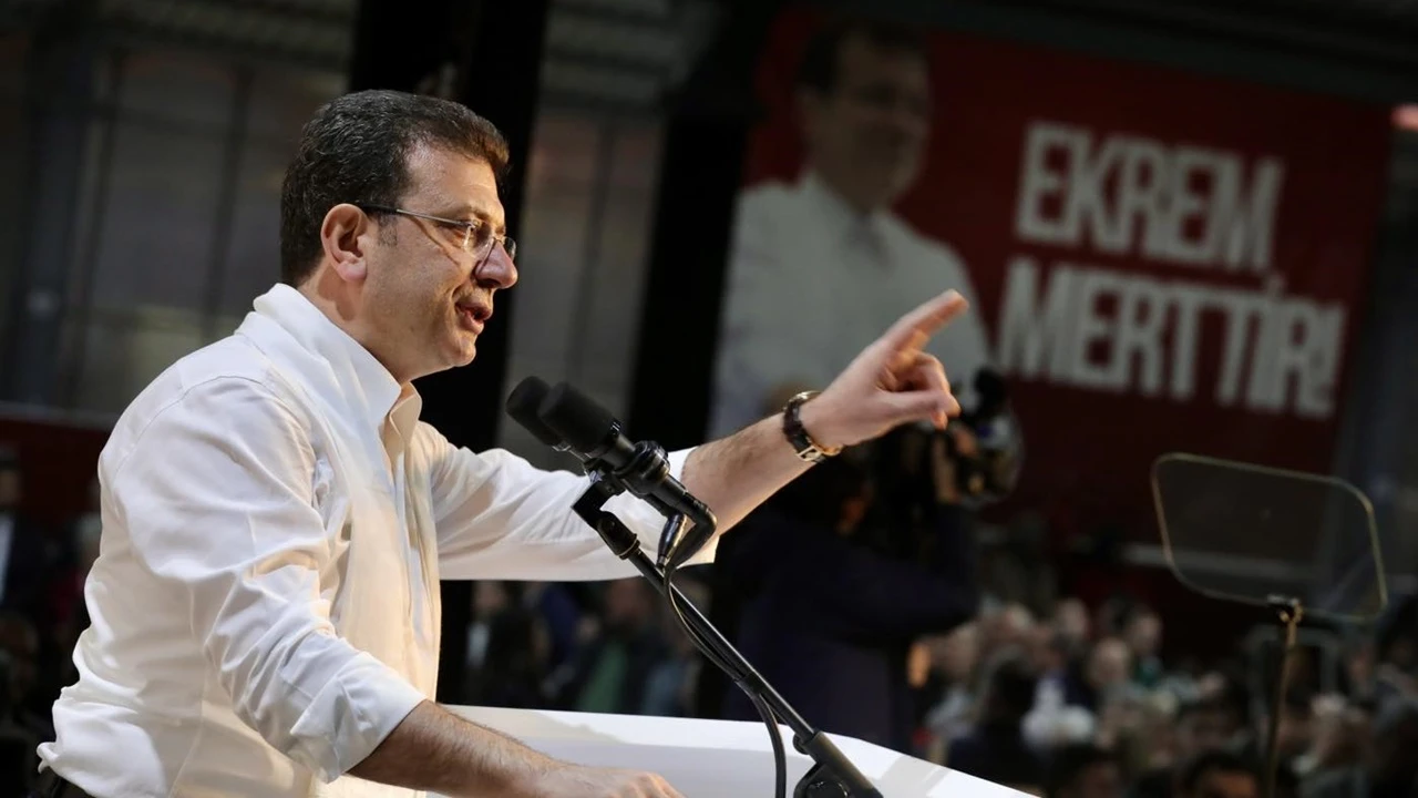 İmamoğlu&rsquo;nun tahliye talebi konuşmasına bile izin yok!