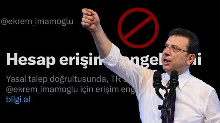 İmamoğlu'nun X hesabına erişim engeli... CHP'li isimlerden sert tepki!