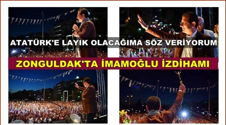 İmamoğlu'na, ''Sevgi, Barış ve Dostluk'' &ouml;d&uuml;l&uuml;