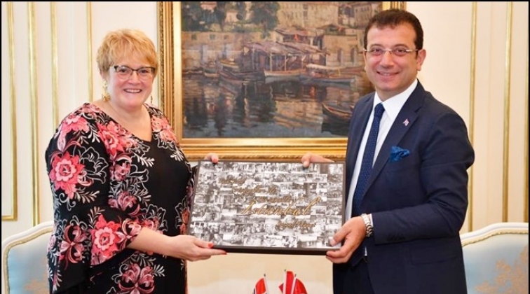 İmamoğlu'na tebrik ziyaretleri