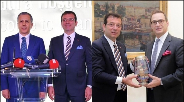 İmamoğlu'na tebrik ziyaretleri