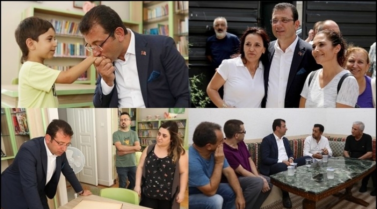 İmamoğlu'na yoğun ilgi