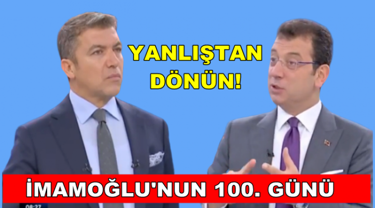 İşte İmamoğlu’nun 100 günlük karnesi