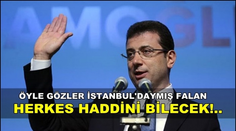 İmamoğlu'ndan 'İstanbul'a kayyum' sorusuna sert cevap